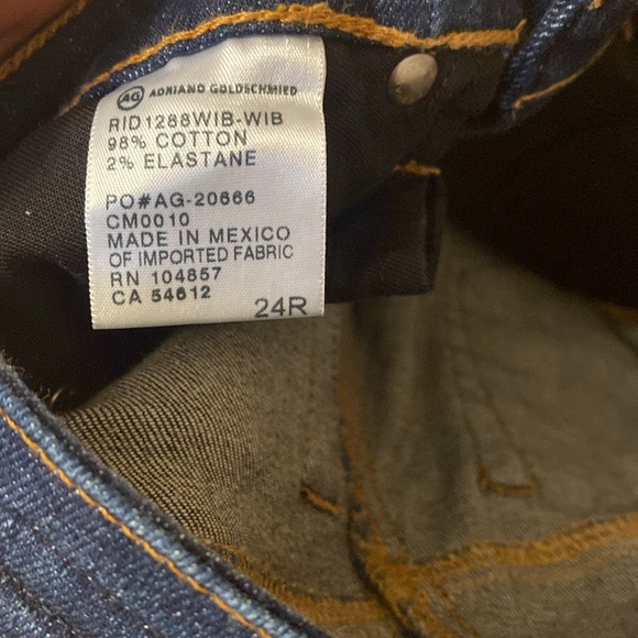 AG Adriano Goldschmeid The Legging Super Skinny Jeans size 24R - Picture 5 of 7